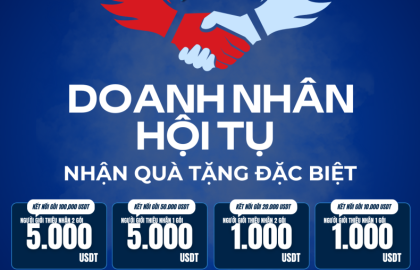 DOANH NHÂN HỘI TỤ – CƠ HỘI ĐẦU TƯ VÀ NHẬN QUÀ TẶNG ĐẶC BIỆT CÙNG XINTEL