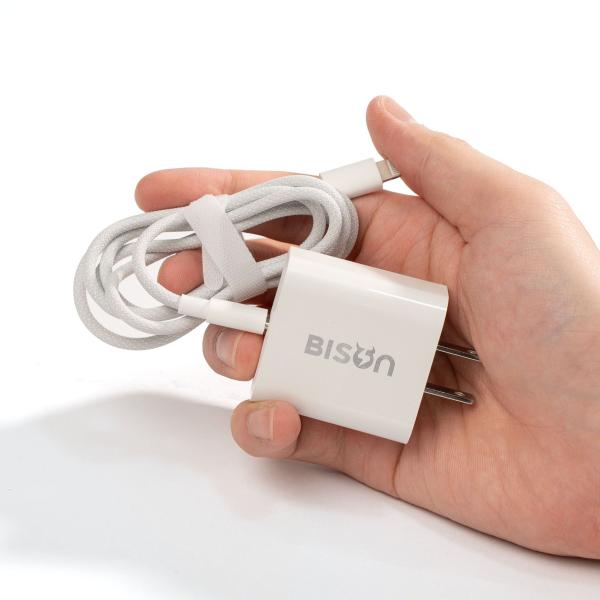 BCH-1002 Combo 20w C-C cáp dù trắng 1m