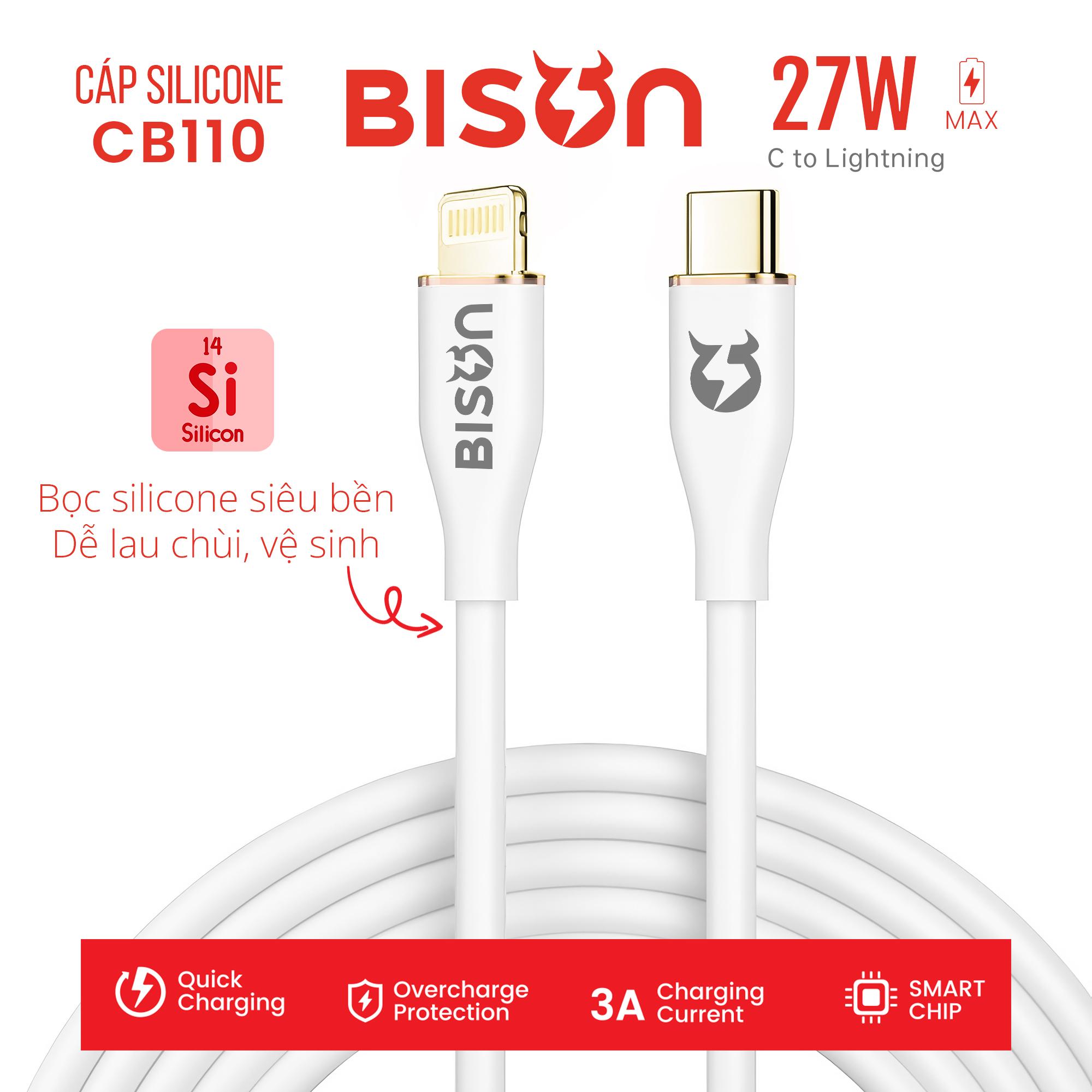 CB-110 27w silicone C-L 1m2 trắng/ 60w C-C