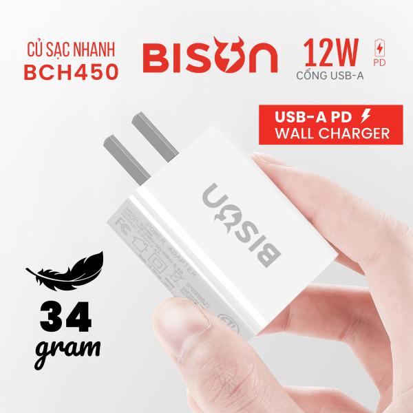 Củ sạc Bison 12w