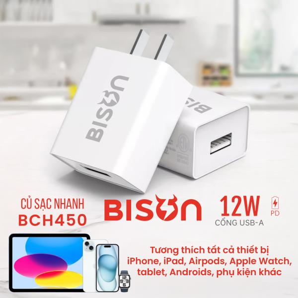 Củ sạc Bison 12w