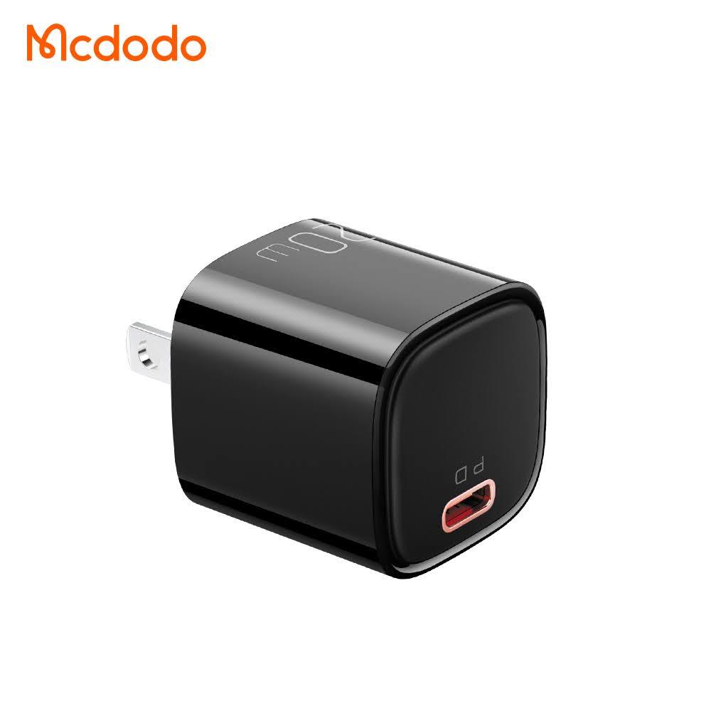 Bộ sạc nhanh Mcdodo CH-4001 Đen 20W 1 cổng USB-C PD