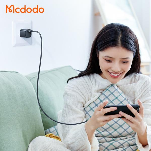 Bộ sạc nhanh Mcdodo CH-4001 Đen 20W 1 cổng USB-C PD