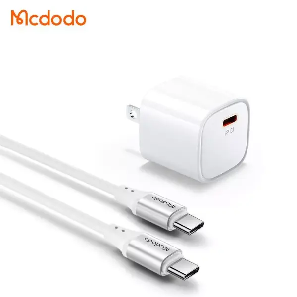 Bộ sạc nhanh Mcdodo CH-4000 Trắng 20W 1 cổng USB-C PD